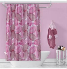 Resim Zethome Günce Banyo Duş Perdesi 3110 Çift Kanat 2x100x200 Çok Renkli 