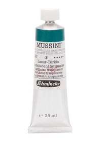 Resim Mussini 35Ml Yağlı Boya Seri:3 No:497 Translucent Turquoise 