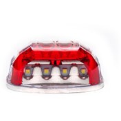 Resim AHMET OTOMOTİV (2 Adet) Plaka Lambası Kırmızı Model 12v-24v 