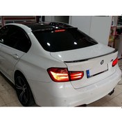 Resim Bmw 3 Serisi F30 2011-2018 Spoiler Piano Black Bagaj Çıtası 