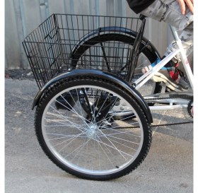 Resim Dorello Elektrikli Bisiklet Cargo Bisiklet -Pazar Bisikleti Yük Taşıma Bisikleti 