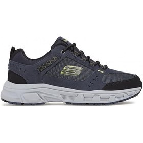 Resim SKECHERS OAK CANYON ERKEK AYAKKABI 51893-NVLM Lacivert  | Orijinal 