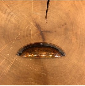 Resim Gürçayhırdavat Sandal Kulp 64Mm Parlak Bakır 