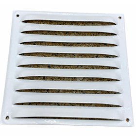 Resim Beyaz Sabit Kanat Metal Menfez 200x200 Beyaz 