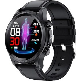 Resim Geeksen Kan Şekeri İzleme - İnvaziv Olmayan Kan Şekeri Testi Fitness Saati K Akıllı Saat (İthalatçı Garantili) 