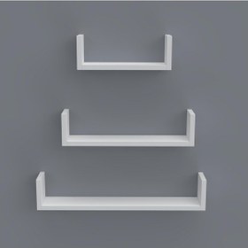 Resim Kenzlife Kitaplık Müjgan 012 060-045-030 20 Byz Duvar Rafı 