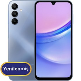 Resim Samsung A15 Yenilenmiş TR Garanti | 128 GB 4 GB Mavi 