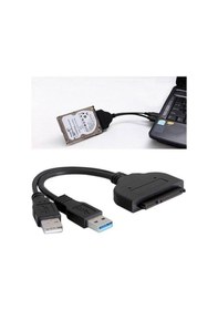 Resim 4537 Usb 3.0 2.5 İnç Sata Ssd Hdd Hard Disk Çevirici Dönüştürücü 