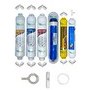 Resim Pemax Water Solutions Kapalı Kasa Su Arıtma Cihazı için Eco 6'lı Reverse Osmosis Mebran Mineral Tatlandırıcı Set 
