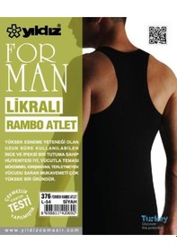 Resim Yıldız 376 Formen Siyah Likralı Sporcu Atlet 