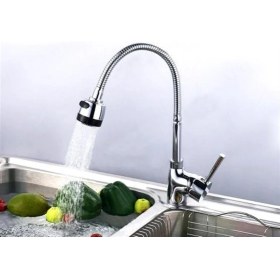 Resim Oynar Başlıklı 2 Fonksiyonlu Spiral Musluk Başlığı Mutfak Hortumu- 