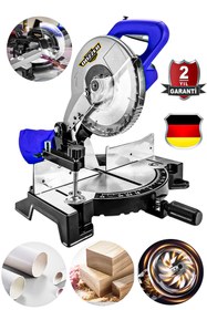 Resim DOZZER Maxstar DFS001 1500 Watt Bakır Sargılı 255 mm 90° Açılı Gönye Ahşap Kesme Makinesi 