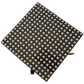 Resim Ws2812b Matrix Ekran Rgb Led Ayrı Ayrı Adresli 16x16 Matrix Dijital Esnek Ekran 5 Volt 
