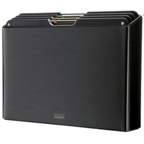 Resim Joseph Joseph Folio Standlı Kesme Tahtası 4'lü Çelik 