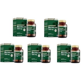 Resim Bromelain 60 Kapsül 5 Adet 