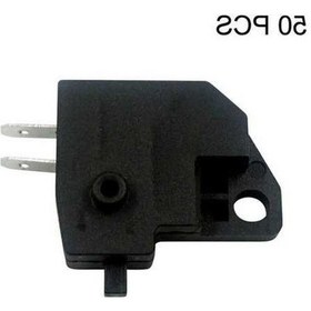 Resim Primepickings 50 Adet Motosiklet Elektrikli Araç Üst Pompa Fren Anahtarı Sol Kuplama Seti 