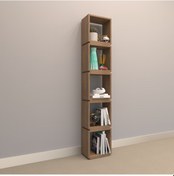 Resim Rafkestir Paris Suntalam Kitaplık ( 32 X 167 Cm ) Kafkas Meşe ( Mat ) 