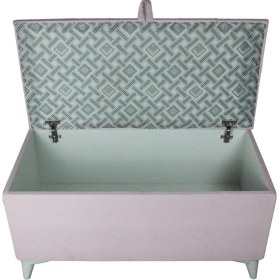 Resim İndirim Çadırı Vinda Kaptioneli Sandıklı Puf 100 cm Pembe Taş Düğmeli 