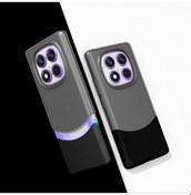 Resim Redmi Note 14 Pro 4g Kılıf Mıknatıslı Tchs Duble Kapak - Siyah Siyah 