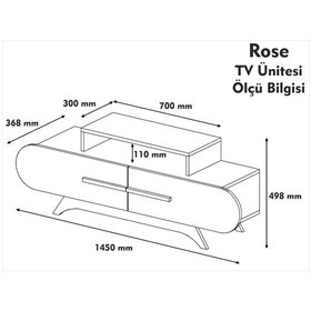 Resim Variant Rose Tv Ünitesi Tv Sehpası 