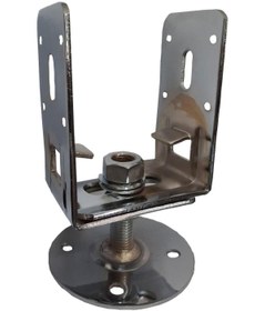 Resim Skygo Krom Ayarlı Tablalı Pergole Ayağı 