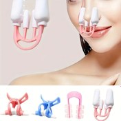 Resim 4 Adet Silikon Burun Şekillendirme Klipsi - Yumuşak ve Rahat Kelepçeli, İnce İşlemli Burun Düzeltici, Uniseks 