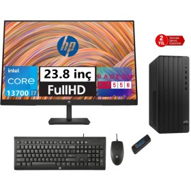 Resim Hp 290 Pro G9 Intel Core I7 13700 16GB 512GB SSD 4GB/RX550 23.8 Monitör Freedos Masaüstü Blgisayar 5624A8ET07+ZETTAUSBBELLEK 