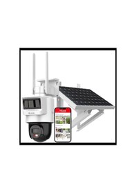 Resim Hılook Ptz-n2c400ı-k/4g/c05s10, 4mpix, 4mm, 30mt Gece Görüşü, Dahili Mikrofon, Pır+radar, 4g, Sol 