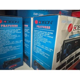 Resim Edison Emp Bt Usb Aux Bluetooth Fm Radio Oto Teyp Mp3 4x55wat Yen 