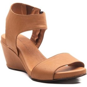 Resim Wella 7016 Taba Kadın Sandalet 001 