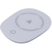 Resim Tenfowee 55 C Akıllı Isıtıcı Bardak Altı - Yerel 220v Şarj, Kütle Sensörü, Tek Tuşlu Kontrol, Evcil Fırıncı Elips Beyaz 