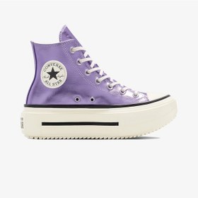 Resim Converse Chuck Taylor All Star Lift Double Stack Unisex Mor Sneaker A15163c Mor 