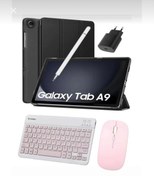 Resim Samsung Galaxy Tab A9 8gb 128gb 8.7" Tablet Kılıf Adaptör kalem Klavye Mouse Silver ( Türkiye Garantili) 