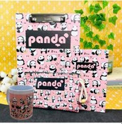 Resim Panda Tasarımlı Bardak Kırtasiye Seti 