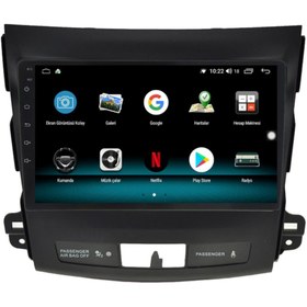 Resim CELALİ TUNİNG Mitsubishi Outlander (2006-2012) Android 12 Carplay Navigasyon Multimedya - 8GB Ram 1 Uyumlu 