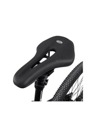 Resim Skycıty Suya Dayanıklı Bisiklet Sele: Nefes Alabilen, İçi Boş Tasarım & Yumuşak Yastıklı Konfor Siyah 