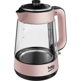 Resim Beko 0,5 L Kapasiteli Pembe Çay Makinesi Çelik Malzeme ile Hızlı Demleme Teknolojisi 