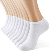 Resim socksbox 10'lu Görünmez Spor Ayakkabı Çorabı/beyaz/35-39 