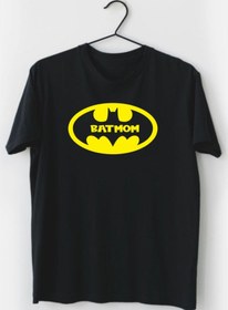 Resim venüsdijital Batmom Siyah Tshirt ( Ürünü Kombin Isterseniz Baba Ve Bebek Versiyonu Sayfamızda Mevcuttur) 