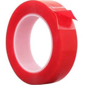 Resim Ilt 25x33 Mt Vhb Çift Taraflı Akrilik Bant Kırmızı 15x5 