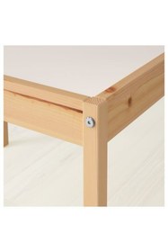 Resim IKEA Çocuk Oyun Masası 2 Sandalye Set Çam 