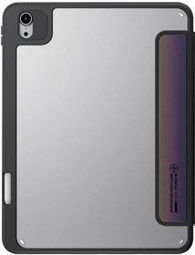 Resim İpad Air 13 2025 Kılıf Skinarma Holografik Arkası Şeffaf Çıkarılabilir Magnetik Kira Kobai Colorful 