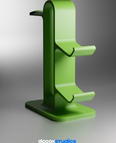 Resim Docox Studios Kulaklık ve Oyun Konsolu Dekoratif Standı Xbox / Ps4 / Ps5 Uyumlu 