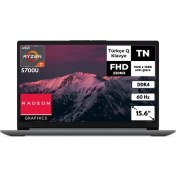 Resim Lenovo Ideapad 1 15ALC7 R7-5700U 8 GB 4 Tbssd Radeon Graphics 15.6" Fhd Freedos Taşınabilir Bilgisayar 82R400R4TRAT5 