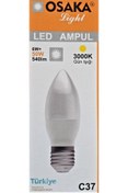 Resim Osaka 6 Watt E27 Led Buji Ampül Gün Işığı 