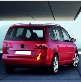Resim Vw Touran 2011-14 Arka Tampon Çeki Çekme Demiri Kapağı 1t0807441c 