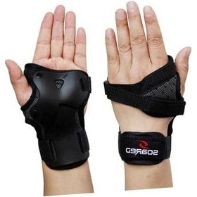 Resim Fortunelane Çocuk Bilekbrace Muhafızları Roller Paten Eldivenleri Çalışır Beyaz Beyaz 