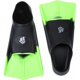 Resim Madwave Kısa Slikon Havuz Paleti Siyah/Yeşil - 33-34 NUMARA Siyah 