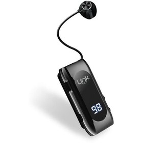Resim Linktech Makaralı Titreşimli Dijital Göstergeli Bluetooth Kulaklık V80 Pro İos/Android Uyumlu 