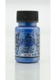 Resim 154 Sax Mavi Cadence Dora Metalik Boya 50Ml Cc 